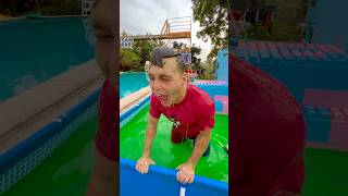 I Pushed baileypayne In A Pool Of Slime PRANK shorts [upl. by Rashidi]