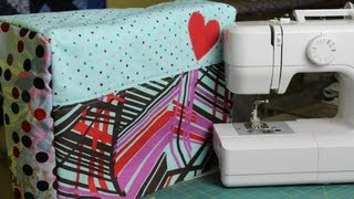 How to Make a Sewing Machine Cover [upl. by Llenil526]