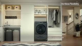 BETTER THAN GE The LG All in One Washer Dryer Combo Test Teardown amp Review [upl. by Ardnusal]