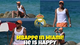 🚨Before the start of an exciting season Kylian Mbappé holidays in Miami🔥 [upl. by Ayel]