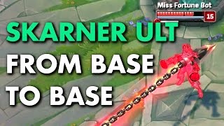 Skarner Ult FROM BASE TO BASE [upl. by Aspa]