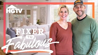 Dull Space Renovates into Dream Home  Fixer to Fabulous  HGTV [upl. by Hazeghi4]