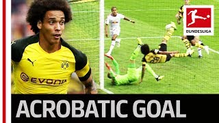 Axel Witsel  Acrobatic Wonder Goal Crowns Perfect Dortmund Debut [upl. by Tlaw]