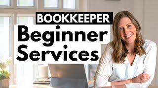 BEGINNER services to offer as a bookkeeper level 1 2 and 3 ideas [upl. by Asiled]