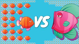 Eat Fish Io Game Gameplay  Mini Fish Game for Kids  Fishdom Game for Kids MachliEra [upl. by Janenna503]