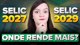 🔴TESOURO SELIC 2025 OU TESOURO SELIC 2027 SAIBA COMO ESCOLHER E A DIFERENÇA AGORA [upl. by Riatsila]