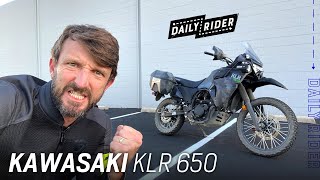 2022 Kawasaki KLR650 Adventure Review  Daily Rider [upl. by Anieral]