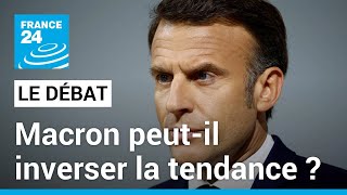 Élections législatives 2024  Emmanuel Macron peutil inverser la tendance  • FRANCE 24 [upl. by Aratnahs]