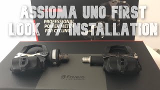 Favero Assioma UNO Power Meter Pedals  Unboxing  Installation  Review [upl. by Aicena64]