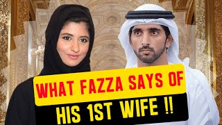 What Sheikh Hamdan Says About His 1st Wife Sheikh Hamdan Fazza wife Prince of Dubai wife fazza [upl. by Nilyarg72]