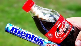 MENTOS VS COCA COLA 7 CLASSY EXPERIMENTS [upl. by Sochor]