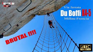 Vía ferrata Boffi K5  MillauFrancia [upl. by Schiffman]