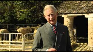 HRH Prince of Wales Speaks About Campaign For Wool [upl. by Airlia110]