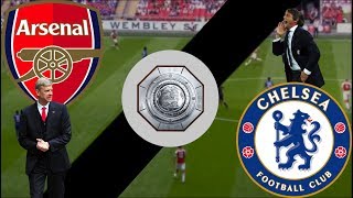 Wenger vs Conte  ArsenalChelsea Community Shield Analysis [upl. by Nyrhtac]