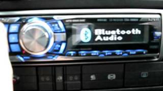 Alpine CDA9886R WITH KCE300BT Bluetooth BT moduł [upl. by Ennaxxor542]