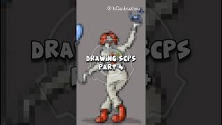 Drawing SCPs Part 4  SCP 4671 scp clarkytheclown scp4671 drawing quickdrawing artist art [upl. by Ydnir]