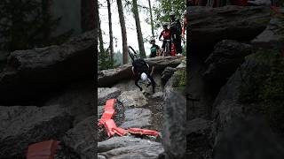 Crans Montana World Cup Course Crash  Very Technical Rock Garden [upl. by Statis]