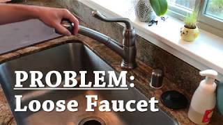 How To 001  Loose Faucet [upl. by Llertnauq954]