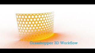 Grasshopper 3D Workflow 2 with Attractors [upl. by Arrakat]