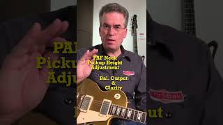 PAF Pickups Humbucker Height for Great Guitar Tone pafpickup vintageguitar guitartone shorts [upl. by Ennaillek]