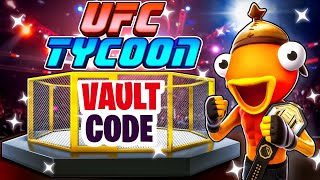 UFC TYCOON Fortnite VAULT CODE  Fortnite UFC TYCOON VAULT LEVEL 6 PIN CODE [upl. by Malinin]