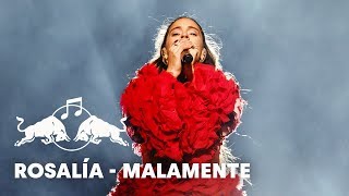 Rosalía  Malamente  Plaza de Colón Madrid  Live 2018 Red Bull Music [upl. by Lazar]