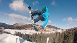 Seiser Alm Snowpark  Italian National Freestyle Team [upl. by Elttil]