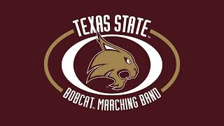 TXST Bobcat Marching Band Halftime 102924 [upl. by Nicram365]