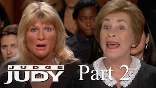 Judge Judy Kicks Woman Out of Court  Part 2 [upl. by Rome192]