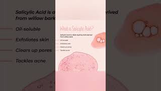 what is salicylic acid  salicylicacid BHA skincare salicylicacidfacewash [upl. by Gawlas]