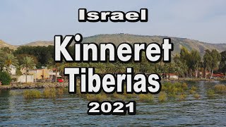 Israel Travel to the Kinneret Tiberias 2021 MAVIC 2 pro 4k [upl. by Stoneman91]