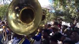 Original Buckjumpers 30th Anniversary second line ft Rebirth Brass Band [upl. by Anpas924]