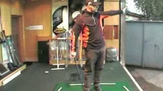 Golf Lesson  Downswing and Impact Golf Drill [upl. by Enoryt]