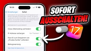 Diese iOS 17 Einstellungen SOFORT abschalten ❌ [upl. by Landis]