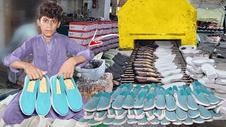 Shoes Manufacturing Expert Shares Industry Secrets Mass Production in factory  How Shoes are Made [upl. by Yotal]