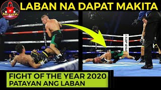 Fight Of The Year 2020 NILABAS NA PINAKAMAGANDANG laban Ngayung Taon [upl. by Enelear307]