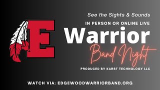 2024 Edgewood Warrior Band Night [upl. by Jory568]