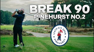 Can EAL Break 90 on Pinehursts US Open Layout [upl. by Siuqaj860]