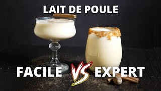 LES 2 MEILLEURES LAIT DE POULE ou EGGNOG [upl. by Yhtamit]