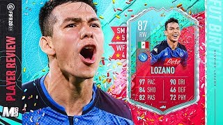 FUT BIRTHDAY LOZANO PLAYER REVIEW  87 FUT BIRTHDAY LOZANO REVIEW  FIFA 20 Ultimate Team [upl. by Alyos462]