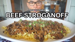 How to make BEEF STROGANOFF [upl. by Weasner]