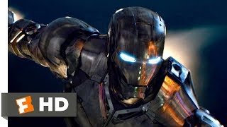 Iron Man vs Terrorists  Gulmira Fight Scene  Movie CLIP HD [upl. by Vashtia]