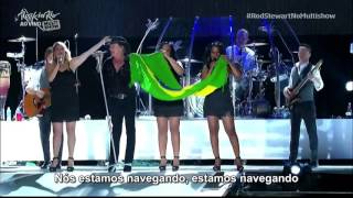 Rod Stewart  Sailing  Rock In Rio 2015 TraduçãoLegendado [upl. by Ojillib351]