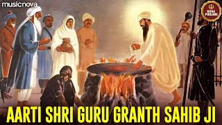 Aarti Guru Granth Sahib Ji  Arvinder Singh  Gagan Mein Thaal Rav Chand Deepak  Rehras Sahib [upl. by Akihsat]