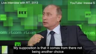 Putin on ideology  difference between Americans and Russians [upl. by Hennessy685]