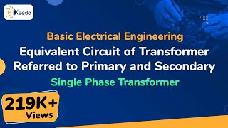 Equivalent Circuit of Transformer Referred to Primary and Secondary  Single Phase Transformer [upl. by Mulford]