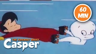 1 Hour Compilation  Casper The Friendly Ghost  Full Episode Collection  Cartoons For Kids [upl. by Ferrand541]