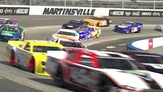 Recap Late Model  Martinsville  iRacing  NASCAR [upl. by Moses]