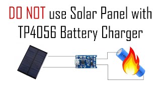 Load Sharing  Use Solar Panel safely with TP4056 [upl. by Behlke]