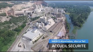 IMERYS Aluminates  Accueil sécurité entreprises [upl. by Wenona907]